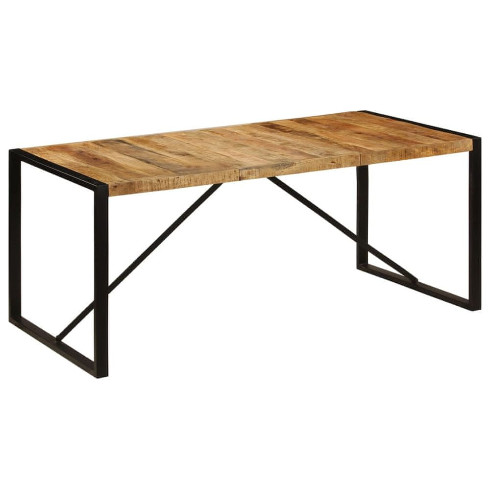 Vidaxl Jedálenský stôl z mangovníkového dreva 180x90x75 cm